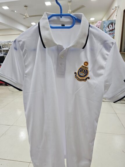 NEW WHITE COLLAR T-SHIRT